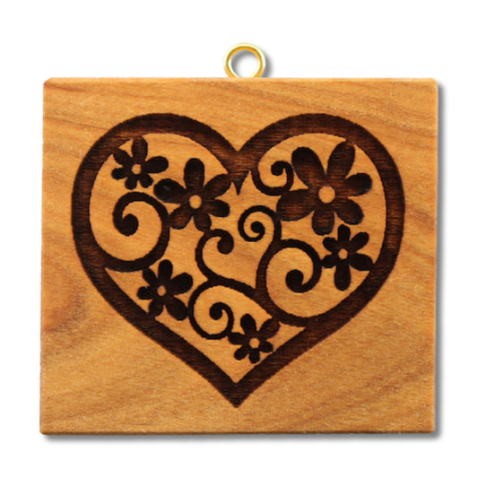 Herz mit Blumen (317)