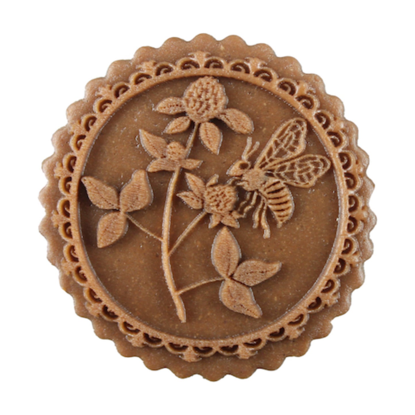 Biene auf Klee (433)